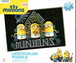 Minions - 28 Piece Lenticular Puzzle - £7.90 GBP