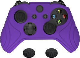 Playvital Samurai Edition Purple Anti-Slip Controller Grip Silicone Skin For - £33.81 GBP