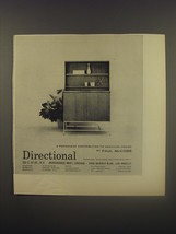 1956 Directional Furniture by Paul McCobb Ad - £14.74 GBP