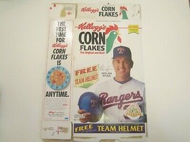 Empty Cereal Box 1993 KELLOGG&#39;S Corn Flakes NOLAN RYAN [Z201] - £8.04 GBP