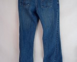 Levi&#39;s 517 Stretch &amp; Flare Distressed Embroidered Low Rise Jeans Size 14... - $16.48