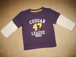 BOYS 12 MONTHS - Jumping Beans - Cougar League #47 Captain KNIT SHIRT - $15.00