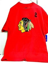 Hanes Official NHL &amp; NHLPA Chicago Blackhawks Red T-Shirt (Keith 2) Large Hockey - £10.22 GBP