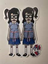Bobs Burgers Rocky Horror The Shining Twins  parody die cut vinyl sticke... - £9.02 GBP