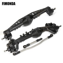 Uminum f9 portal axle with offset front differential for 1 10 rc crawler capra gmade r1 thumb200