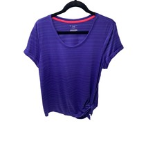 Tek Gear Dry Tek Womens Size Large Purple Short Sleeve Tshirt Top Shirt - £11.09 GBP