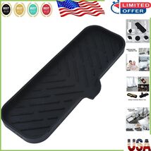 12&quot;×4&quot; Silicone Sink Organizer with Drain Spout - Perfect for Soap &amp; Scr... - $24.44