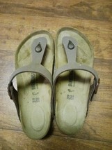 Birkenstock Gizeh Women&#39;s Sandals - Tan EU 39 US 8 -8.5 Size - $29.69