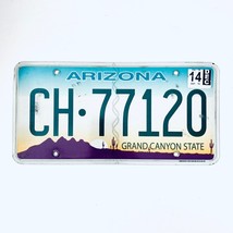 2014 United States Arizona Grand Canyon State Passenger License Plate CH... - $225.96 MXN