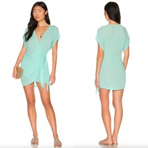 ViX SWIMWEAR AQUA EMILY CAFTAN COVER UP DRESS (L) NWT - $168.00