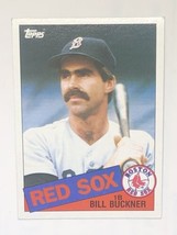 Bill Buckner 1985 Topps #65 Boston Red Sox MLB Baseball Card - $1.09