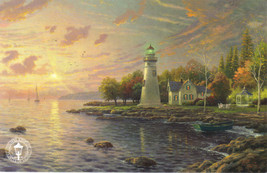 Serenity Cove Postcard By Thomas Kinkade - £4.68 GBP