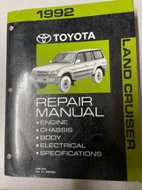 Manuale Di Riparazione OEM Per Toyota Land Cruiser 1992 - £77.44 GBP