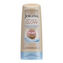 Jergens Natural Glow In Shower Lotion, Self Tanner for Medium to Deep Skin Tone, - £21.57 GBP