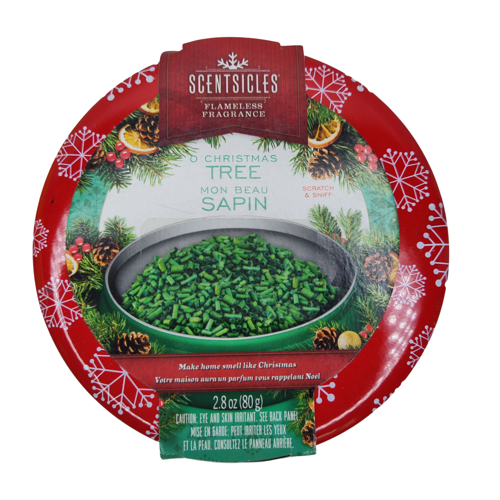 Enviroscent Scentsicles Flameless Fragrance O Christmas Tree Scent 2.8oz / NEW - $9.89