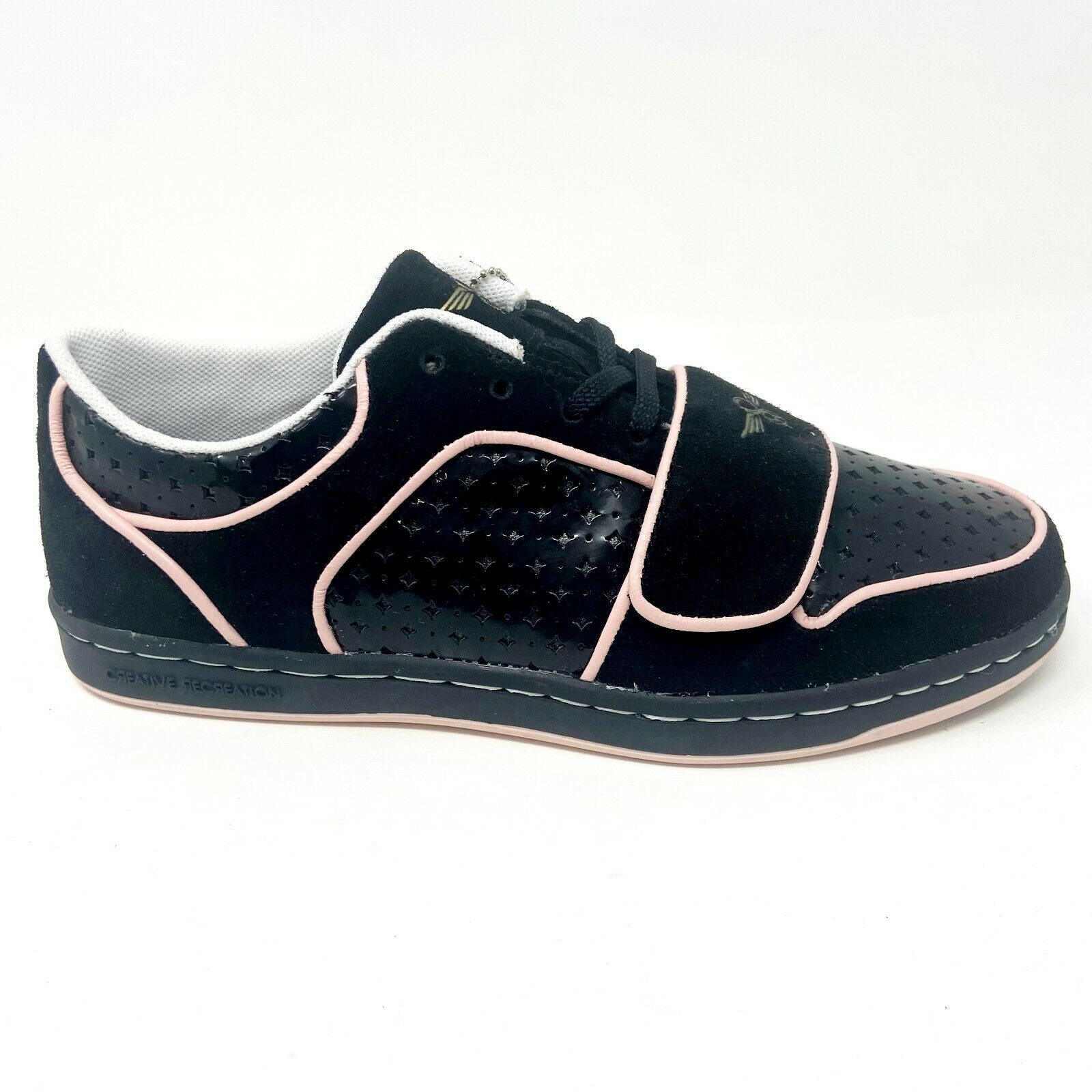 Creative Recreation Cesario Lo Black baby Pink Youth Kids Sneakers