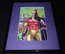 Gideon X Men Marvel Masterpiece ORIGINAL 1992 Framed 11x14 Poster Display - $34.64