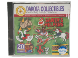Dakota Collectibles Embroidery Design CD - Santa&#39;s Helpers - £7.06 GBP