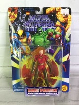 VTG ToyBiz Marvel Universe Dark Phoenix Jean Grey Light Up Action Figure 1996 - £10.81 GBP