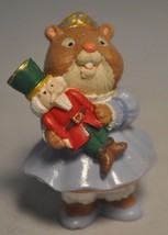 Hallmark - Squirrel With Nutcracker - QFM 8297 - Merry Miniature - £9.46 GBP