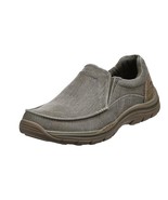 New Skechers Men&#39;s Expected Avillo Relaxed Fit Slip-On Shoes Khaki Size 9 - $69.29