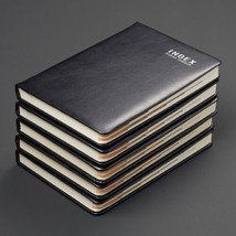 296 Pages PU Leather Business Journal A5/B5 Notebook Lined Paper Writing Diary - £22.11 GBP+