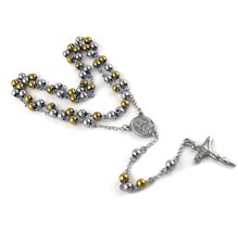 International Catholic Stainless Steel Beads Rosary - £68.53 GBP