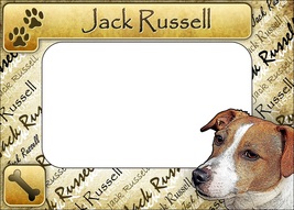Jack Russell Picture Frame Fridge Magnet - £11.18 GBP