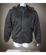 Milwaukee Leather Women's Black Soft Shell Armored Motorcycle Racing Jac... - $64.34