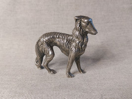 Vintage Borzoi {Russian Hunting Dog} Cast Pewter Figure. - $57.40 CAD