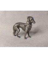 Vintage Borzoi {Russian Hunting Dog} Cast Pewter Figure. - $805.94 MXN
