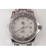 TAG Heuer Acciaio Inox Donna Quarzo Collegamento Orologio Con / Mop Diam... - €1.236,22 EUR