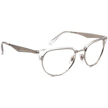 Ray-Ban Eyeglasses RB 6396 2936 Clear&amp;Silver HornRim Frame 51[]19 140 - $129.99