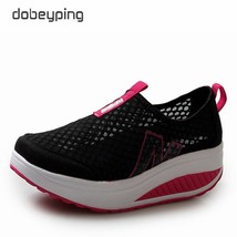 New Summer Shoes Women Breathable Air Mesh Woman Loafers Platforms Female Flats  - £23.31 GBP