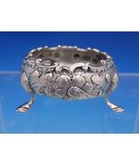 Coin Silver Salt Cellar Master Repousse Flowers Unmarked (#6938) - €141,68 EUR