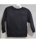 Garanimals Baby Boys&#39; Long Sleeve Solid Fleece Top, Black Size 12M - £9.33 GBP