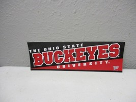 Vintage Ohio State Buckeyes University Bumper Sticker NEW!! 3 x 9 1/4 In... - €8,59 EUR