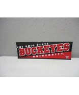 Vintage Ohio State Buckeyes University Bumper Sticker NEW!! 3 x 9 1/4 In... - $187.20 MXN