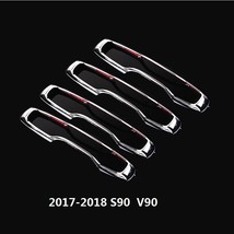 car accessories for  XC60 xc90 S90 V90 2018-2023 door handle decorative stickers - £44.49 GBP