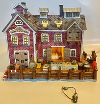 Lemax Enchanted Corners 2005 Plymouth Fish Cannery Lighted Building Retired 2008 - £37.61 GBP