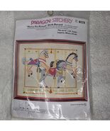 PARAGON STITCHERY KIT - Merry-Go-Round Birth Date Record 0172 NEW - 11&quot; ... - $41.81 CAD