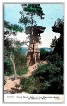 Stand Rock Wisconsin Dells Killbourn WI 1908 DB Postcard T3 - £2.18 GBP