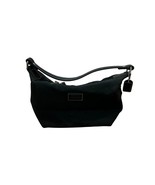 Coach Small Black Nylon Leather Trim Purse #G042-8668 - $39.99