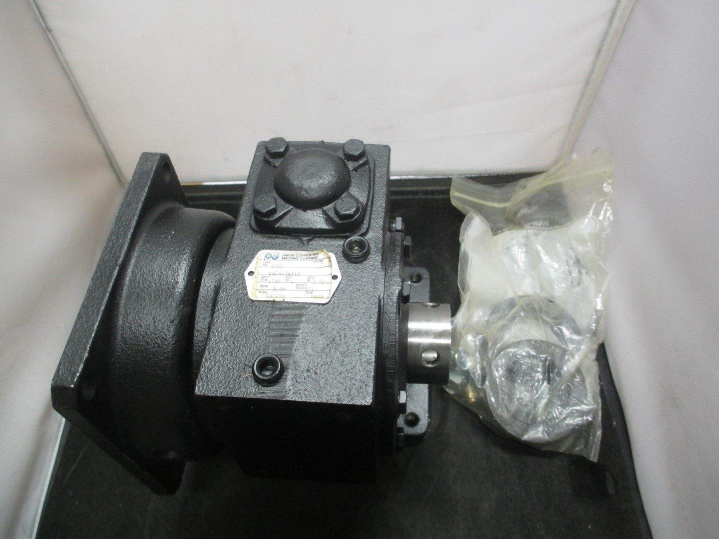 NEW Paper Converting Machine Co. 4591 Gearbox  Ratio 5:1  - $184.00