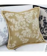 SOGA 2X 45cm Beige Floral Decorative Pillow Covers for Modern Home Pillow cases - $91.04 CAD