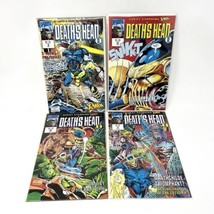 Death&#39;s Head II Marvel Comics 1992 Lot Of 4 Comic Books Issues 1 2 3 4 V... - $15.79