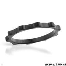 BK-UP BY BARAKA Made in Italy Brand New Ring Made of Stainless steel- Size 6 - $24.99