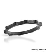 BK-UP BY BARAKA Made in Italy Brand New Ring Made of Stainless steel- Si... - $474.79 MXN