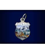 Vintage travel shield charm, Alpbach, Tirol, Austria - $39.95