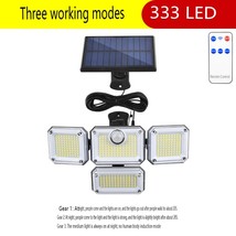 Solar led human body induction outdoor waterproof garden lights, garage ... - £32.38 GBP+